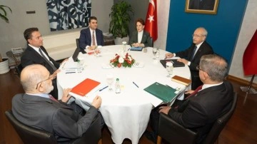 6'lı Masa toplantısının ardından Kılıçdaroğlu ve Akşener kurmaylarını topladı