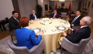 6'lı masada kritik toplantı: Cumhurbaşkanı adaylığı netleşiyor