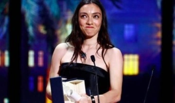 76. Cannes Film Festivali’nde 'En İyi Kadın Oyuncu Ödülü' Merve Dizdar'ın
