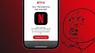 "90 Gün Ücretsiz Netflix" E-postalarına Dikkat