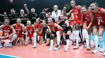 A Milli Kadın Voleybol Takımı, Bulgaristan'ı 3-0 yendi