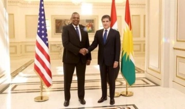 ABD Savunma Bakanı Austin, IKBY Başkanı Barzani ile görüştü