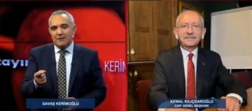 ABD'deki kayıp 8 saat sorulan Kılıçdaroğlu, "İyi akşamlar" deyip yayından ayrıldı