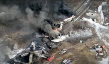 ABD'li vekillerden Ohio'daki 'kimyasal felakete neden olan tren kazasının' aydın