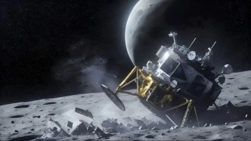 ABD'nin Ay görevi patladı mı? Odysseus Uzay Aracı, Ay yüzeyinde yan yattı