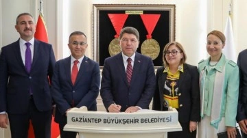 Adalet Bakanı Yılmaz Tunç'tan Gaziantep'te önemli ziyaretler