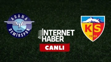 Adana Demirspor - Kayserispor! CANLI