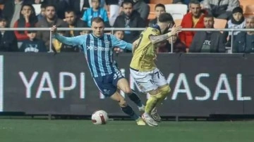Adana Demirspor, sahasında Ankaragücü ile 1-1 berabere kaldı.