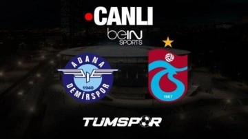Adana Demirspor Trabzonspor maçı canlı izle | ADS TS beIN Sports HD1 Süper Lig seyret