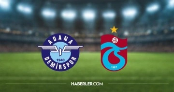 Adana Demirspor - Trabzonspor maçı ne zaman, hangi kanalda? Adana Demirspor - Trabzonspor maçı saat