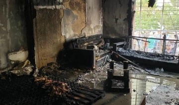 Adana'da evde çıkan yangında bir kişi ağır yaralandı