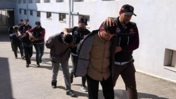 Adana'da 'torbacı' operasyonu: 6 gözaltı