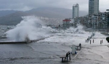 AFAD'dan İzmir için fırtına uyarısı