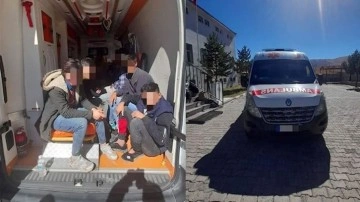 Ağrı’da ambulansla göçmen kaçakçılığı! Özel şirkete ait ambulansta 12 kaçak çıktı