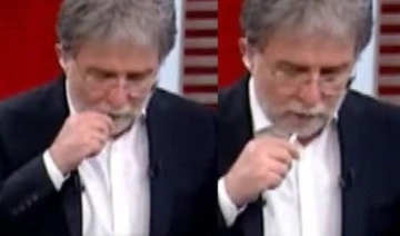 Ahmet Hakan canlı yayında sigara içerken yakalandı