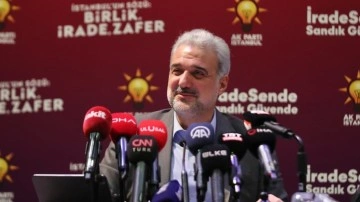 AK Parti İstanbul İl Başkanı Kabaktepe'den sandık çağrısı