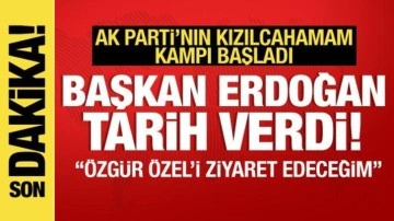 AK Parti Kızılcahamam Kampı başladı! Erdoğan: Son 3 seçimin muhasebesini yapacağız