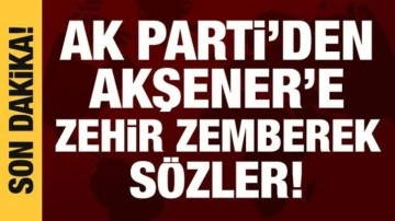 AK Parti Sözcüsü Çelik'ten Akşener'e tepki: Haddine değil!