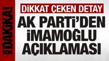 AK Parti Sözcüsü Çelik'ten İmamoğlu açıklaması: 'Değişim' maskesinin altında pazarlık