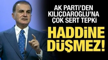 AK Parti Sözcüsü Çelik'ten Kılıçdaroğlu'na tepki: Haddine düşmez!