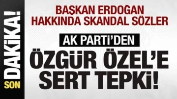 AK Parti'den Özgür Özel'e sert tepki
