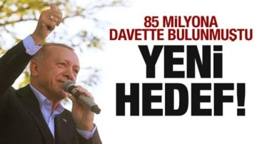 AK Parti’den yeni hedef! Erdoğan 85 milyona davette bulunmuştu