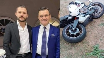 AK Partili Başkan'ın oğlu motosiklet kazasında öldü! Motosikleti yeni almışmış