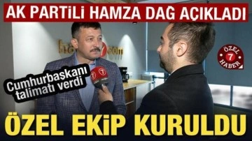 AK Partili Hamza Dağ açıkladı: Cumhurbaşkanımız yerel seçimler için talimatı verdi