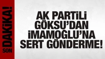 AK Partili Tevfik Göksu'dan İmamoğlu'na sert tepki: Kaçmak istiyor...