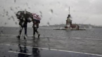 AKOM'dan İstanbul için yağış uyarısı! Saat verildi