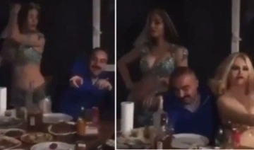 AKP’nin ilçe başkanı milletvekilinin bürosunda dansöz oynattı!