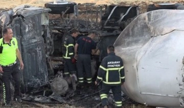 Aksaray-Ankara yolunda kaza: Tır sürücüsü yaşamını yitirdi