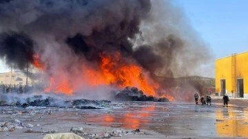 Aksaray'da OSB'de yangın!
