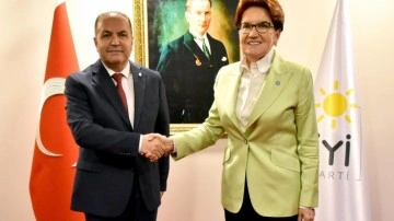 Akşener, Anavatan Partisi Genel Başkanı İbrahim Çelebi ile görüştü