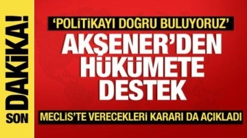 Akşener'den Türkiye'nin Filistin politikasına destek: Doğru buluyoruz