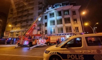 Alevlere uyandılar: Adana'da otel terasında yangın paniği!