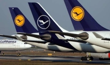 Alman havayolu şirketi Lufthansa binden fazla uçuşu iptal etti