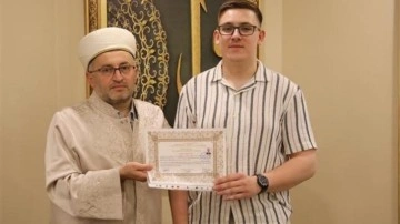 Almanya vatandaşı Eglseder Müslüman oldu