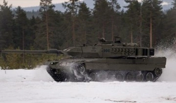 Almanya'dan Ukrayna'ya Leopard tankı tedariki için ön koşul iddiası