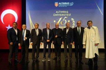 Altınbaş Üniversitesi, Cumhuriyet Çınarları ödülleri ile 15. kuruluş yıl dönümünü kutladı