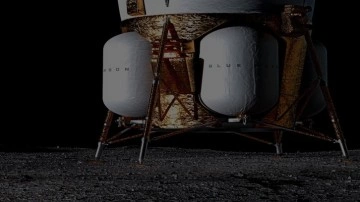 Amazon'dan dev uzay yatırımı: Blue Origin, ay iniş aracının maketini sergiliyor!