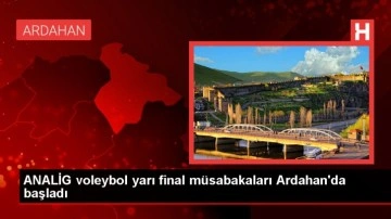 ANALİG Voleybol Yarı Final Müsabakaları Ardahan'da Başladı