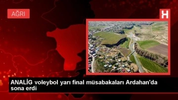 ANALİG Voleybol Yarı Final Müsabakaları Ardahan'da Tamamlandı