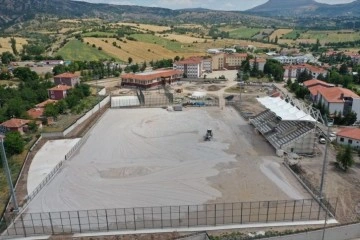 Ankara Güdül ilçesinde spor kompleksi yapımı hızlandırılıyor