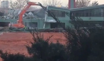 Ankara Tenis Kulübü binası yıkıldı: 'El birliği ile işlenmiş kentsel cinayet'