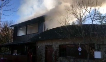 Ankara'da 2 katlı restoranda yangın: 1 ölü