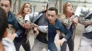 Ankara'da başörtülü kadına çirkin saldırı! 'Tayyip size fazla yüz verdi'