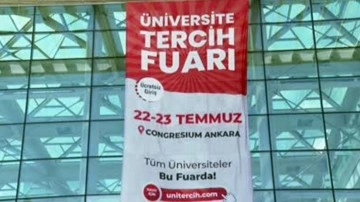 Ankara'da üniversite tanıtım ve tercih fuarı açıldı
