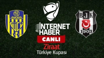 Ankaragücü - Beşiktaş / İlk 11'ler belli oldu