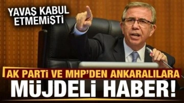 Ankaralılara AK Parti ve MHP'den müjdeli haber: Yavaş'ın vetosu işe yaramadı!